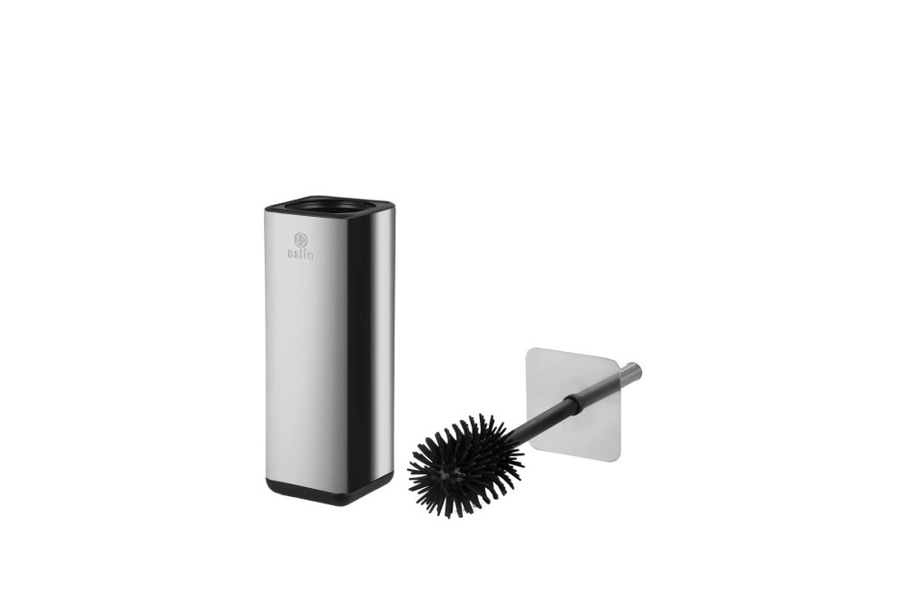 ESTIA ΠΙΓΚΑΛ CUBIC ΑΝΟΞΕΙΔΩΤΟ ΜΕ ΠΛΑΣΤΙΚΟ ΔΟΧΕΙΟ 25cm ΙΝΟΞ