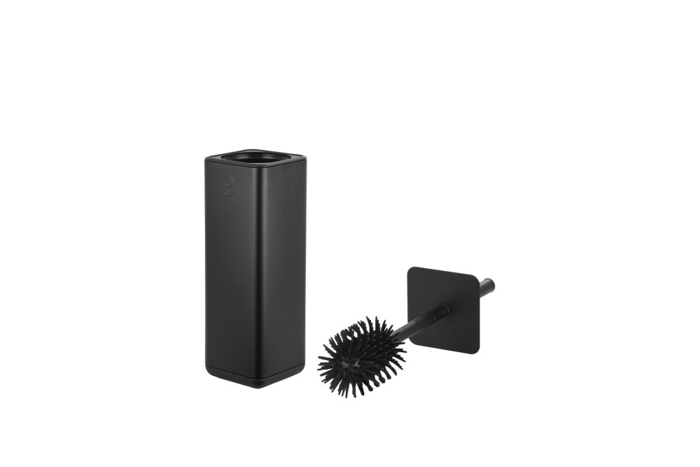 ESTIA ΠΙΓΚΑΛ CUBIC ΜΕΤΑΛΛΙΚΟ ΜΕ ΠΛΑΣΤΙΚΟ ΔΟΧΕΙΟ 25cm ΜΑΥΡΟ