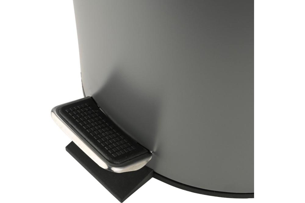 ESTIA ΧΑΡΤΟΔΟΧΕΙΟ ΜΠΑΝΙΟΥ CLASSIC SOFT CLOSE 5lt ΜΑΤ ΓΚΡΙ