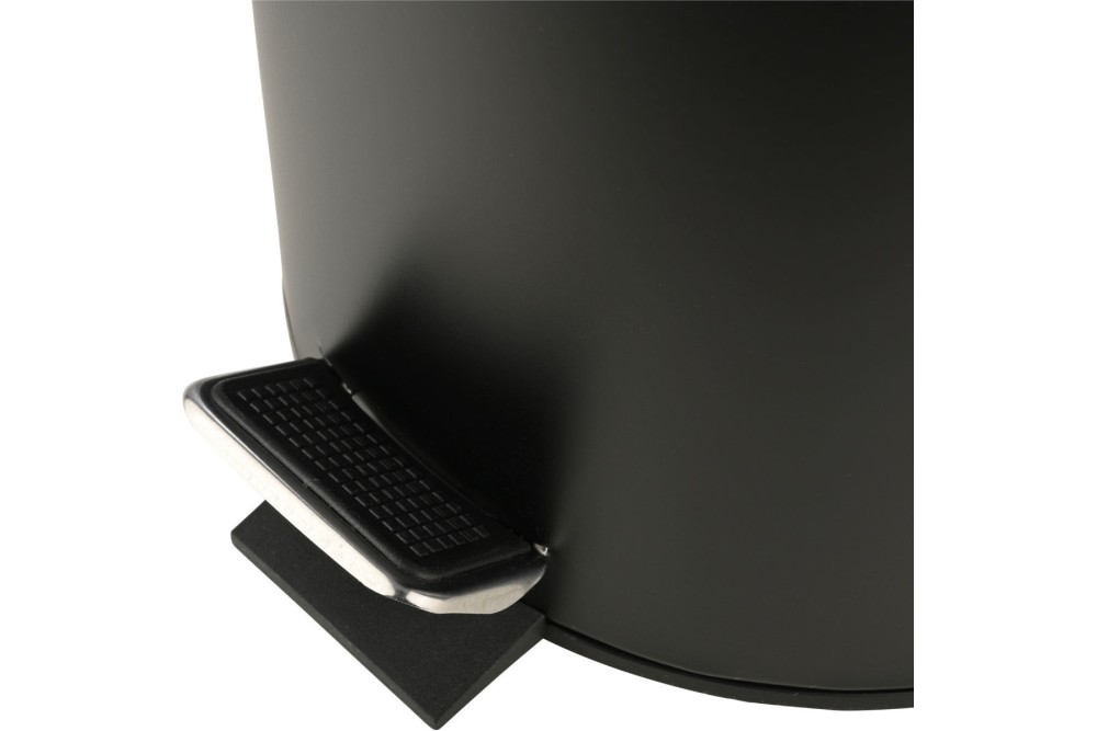 ESTIA ΧΑΡΤΟΔΟΧΕΙΟ ΜΠΑΝΙΟΥ CLASSIC SOFT CLOSE 5lt ΜΑΤ ΜΑΥΡΟ