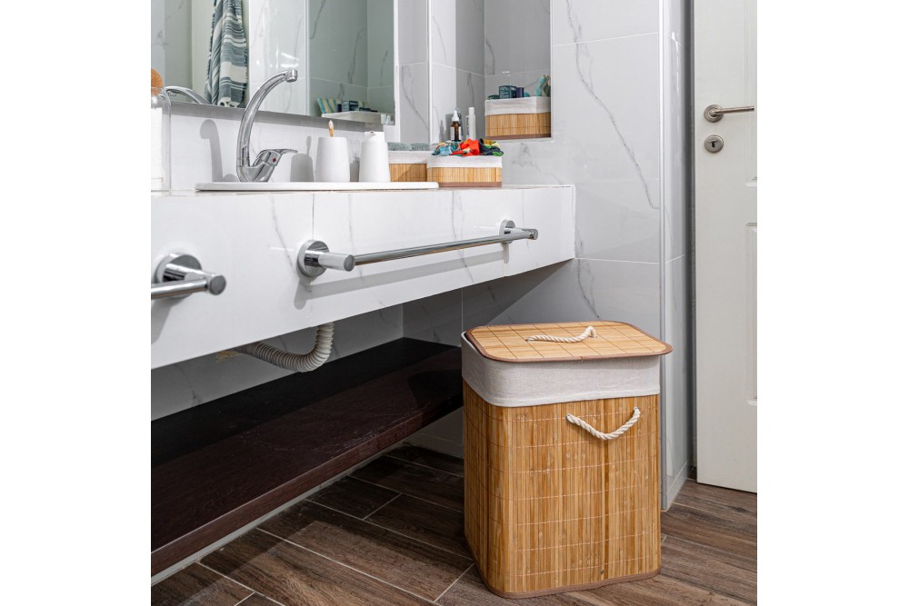 ESTIA ΚΑΛΑΘΙ ΟΡΓΑΝΩΣΗΣ BAMBOO ESSENTIALS 30x20cm ME ΕΠΕΝΔΥΣΗ