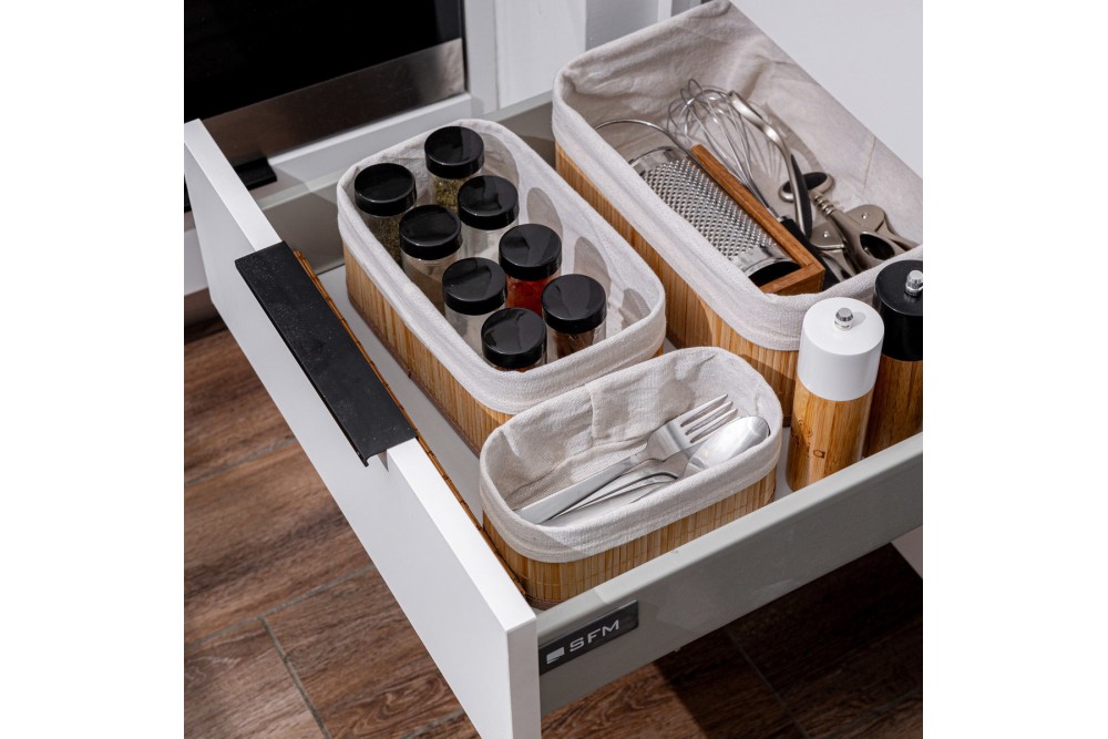 ESTIA ΚΑΛΑΘΙ ΟΡΓΑΝΩΣΗΣ BAMBOO ESSENTIALS 19.5x10cm ME ΕΠΕΝΔΥΣΗ