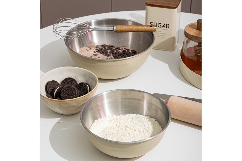 ESTIA ΜΠΟΛ ΑΝΑΜΕΙΞΗΣ ALLURE ΑΝΟΞΕΙΔΩΤΟ 20cm IVORY