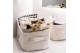 ESTIA ΚΟΥΤΙ ΑΠΟΘΗΚΕΥΣΗΣ & ΟΡΓΑΝΩΣΗΣ IVORY 13.5x12.5x10.5cm ME ΧΕΡΟΥΛΙΑ