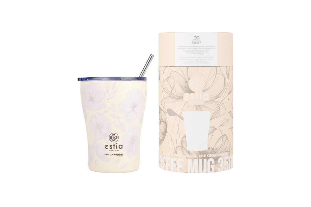 ESTIA ΘΕΡΜΟΣ COFFEE MUG SAVE THE AEGEAN 350ml TERRA SERENITY