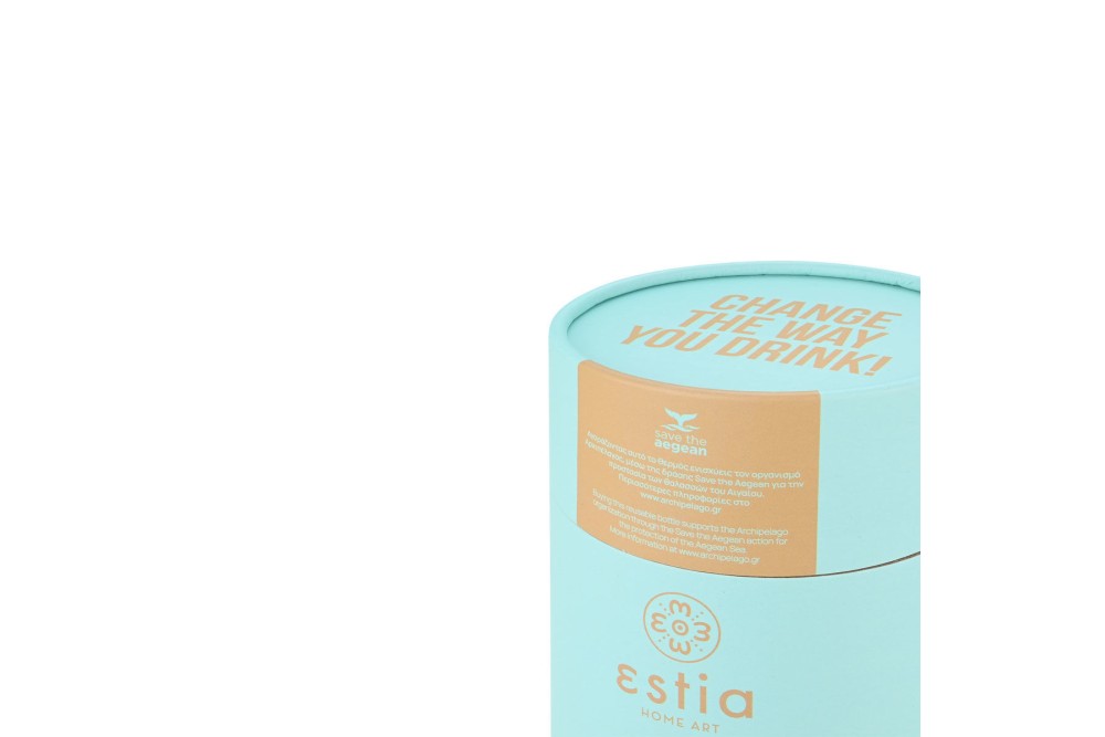 ESTIA ΘΕΡΜΟΣ COFFEE MUG SAVE THE AEGEAN 500ml BERMUDA GREEN