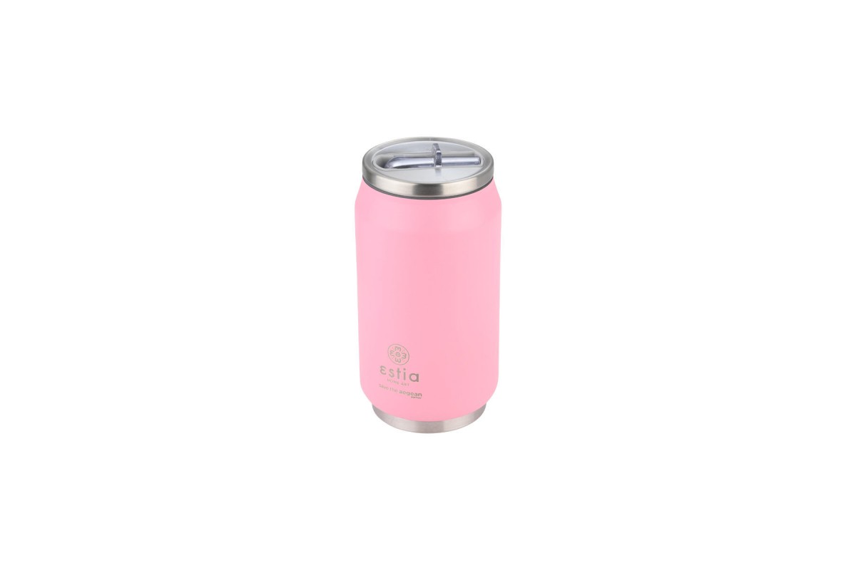 ESTIA ΘΕΡΜΟΣ TRAVEL CUP SAVE THE AEGEAN 300ml BLOSSOM ROSE