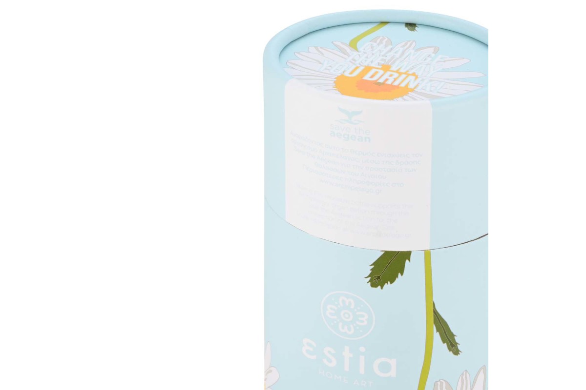 ESTIA ΘΕΡΜΟΣ TRAVEL CUP SAVE THE AEGEAN 500ml DREAMY SKY