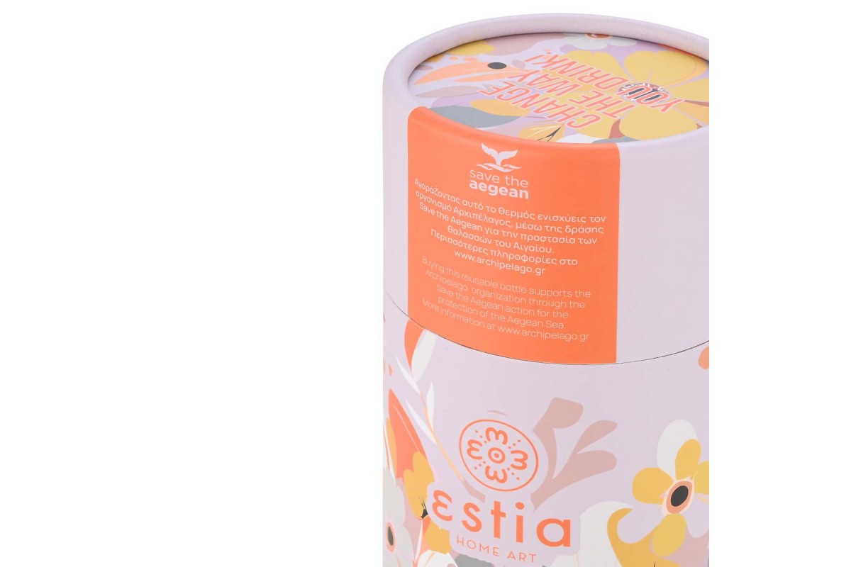 ESTIA ΘΕΡΜΟΣ TRAVEL CUP SAVE THE AEGEAN 500ml SPRING SONATA