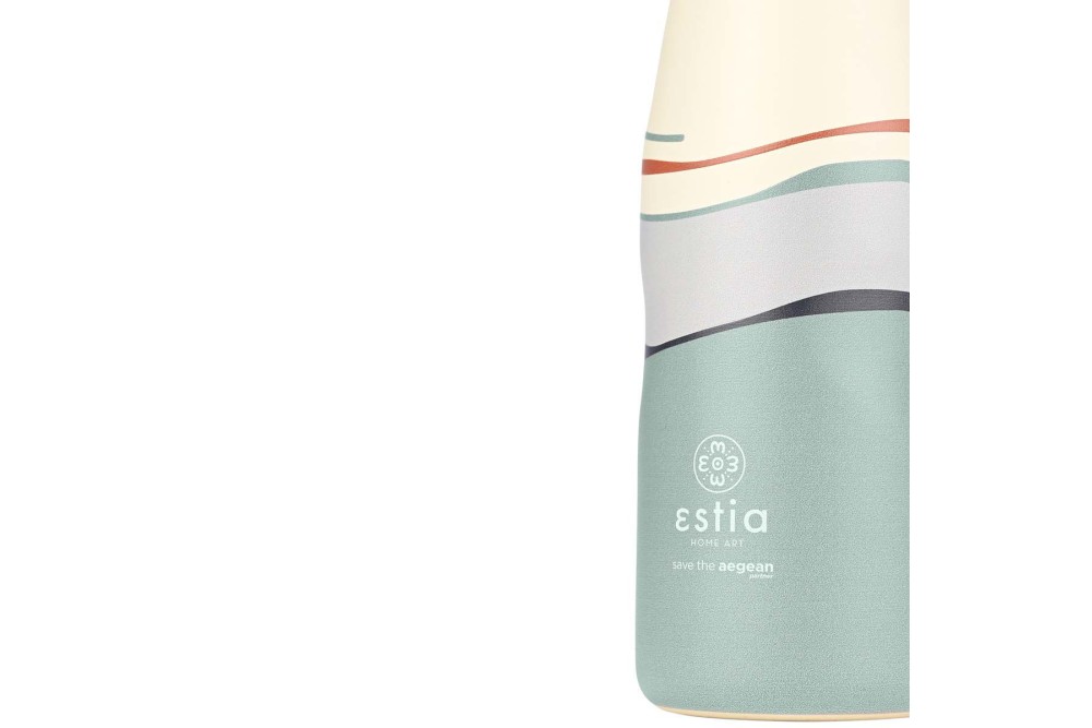 ESTIA ΘΕΡΜΟΣ TRAVEL FLASK SAVE THE AEGEAN 500ml ECOZEN HORIZON