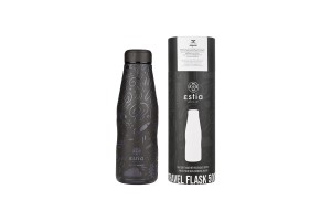 ESTIA ΘΕΡΜΟΣ TRAVEL FLASK SAVE THE AEGEAN 500ml NOIR ECHO