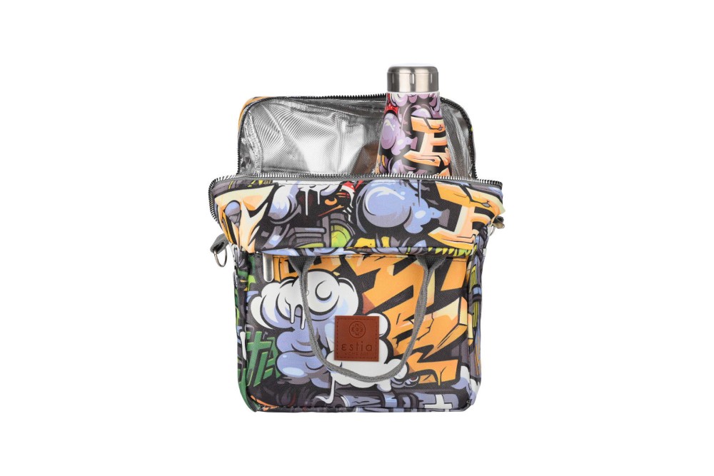 ESTIA ΤΣΑΝΤΑ ΦΑΓΗΤΟΥ SAVE THE AEGEAN ΙΣΟΘΕΡΜΙΚΗ 7lt GRAFFITI RHYTHM