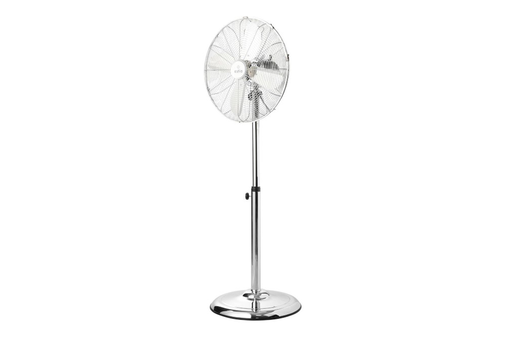 ESTIA ΑΝΕΜΙΣΤΗΡΑΣ ΣΤΑΝΤ ΕΠΙΔΑΠΕΔΙΟΣ RETROFLOW 40cm 50w ΜΕΤΑΛΛΙΚΟΣ ΑΣΗΜΙ