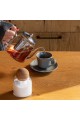 ESTIA ΤΣAΓΙΕΡΑ ΓΥΑΛΙΝΗ 1000ml ΜΕ ΑΝΟΞΕΙΔΩΤΟ ΦΙΛΤΡΟ
