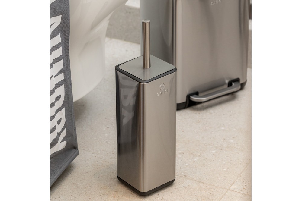 ESTIA ΠΙΓΚΑΛ CUBIC ΑΝΟΞΕΙΔΩΤΟ ΜΕ ΠΛΑΣΤΙΚΟ ΔΟΧΕΙΟ 25cm ΙΝΟΞ