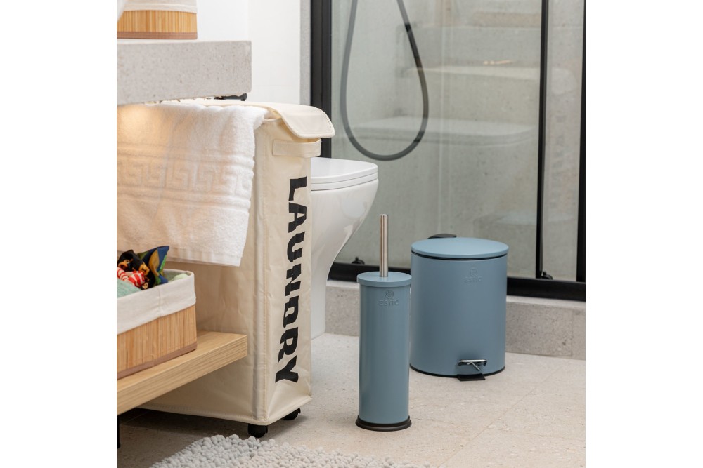 ESTIA ΠΙΓΚΑΛ CLASSIC ΜΕΤΑΛΛΙΚΟ ΜΕ ΠΛΑΣΤΙΚΟ ΔΟΧΕΙΟ 23cm ΜΑT ΜΠΛΕ