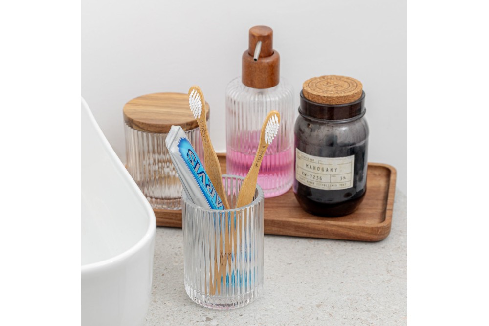 ESTIA ΠΟΤΗΡΑΚΙ ΜΠΑΝΙΟΥ ALLURE ΓΥΑΛΙΝO ΔΙΑΦΑΝΕΣ