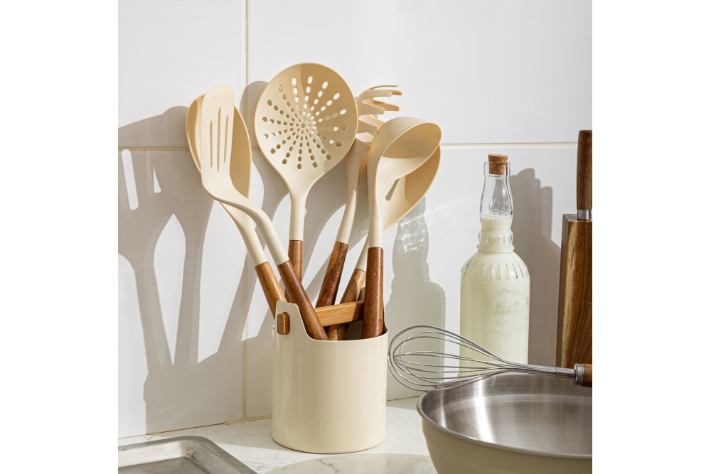 ESTIA ΣΠΑΤΟΥΛΑ ΤΡΥΠΗΤΗ ALLURE PBT IVORY