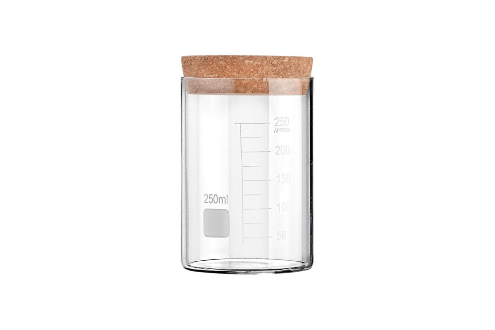 ESTIA ΔΟΧΕΙΟ ΑΠΟΘΗΚΕΥΣΗΣ ΓΥΑΛΙΝΟ 250ml ΜΕ ΚΑΠΑΚΙ ΦΕΛΛΟΥ