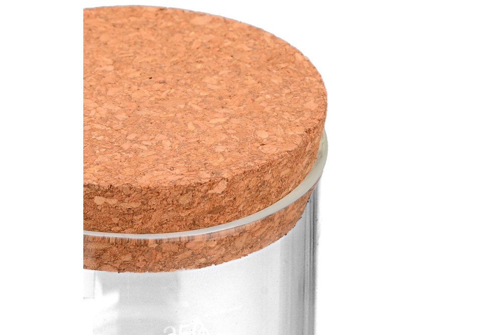 ESTIA ΔΟΧΕΙΟ ΑΠΟΘΗΚΕΥΣΗΣ ΓΥΑΛΙΝΟ 250ml ΜΕ ΚΑΠΑΚΙ ΦΕΛΛΟΥ