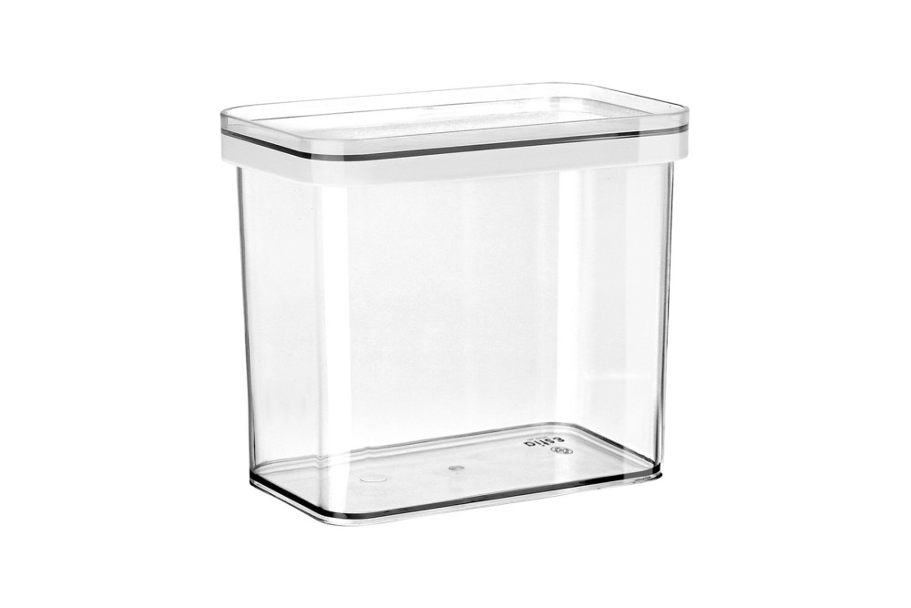 ESTIA ΔΟΧΕΙΟ ΑΠΟΘΗΚΕΥΣΗΣ ΠΛΑΣΤΙΚΟ 1650ml ΔΙΑΦΑΝΕΣ ΣΤΟΙΒΑΖΟΜΕΝΟ