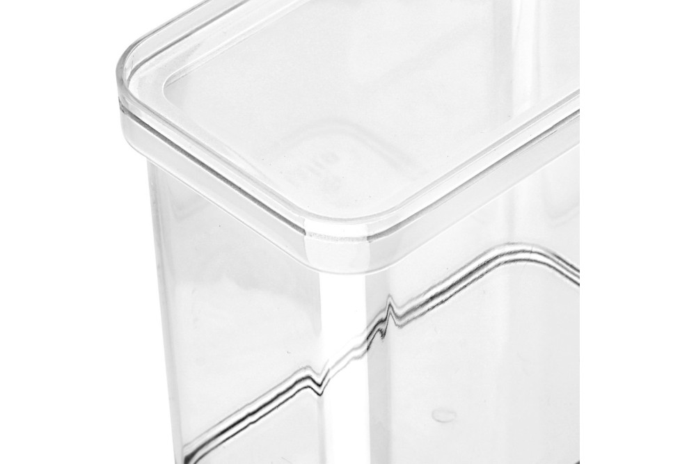 ESTIA ΔΟΧΕΙΟ ΑΠΟΘΗΚΕΥΣΗΣ ΠΛΑΣΤΙΚΟ 1650ml ΔΙΑΦΑΝΕΣ ΣΤΟΙΒΑΖΟΜΕΝΟ