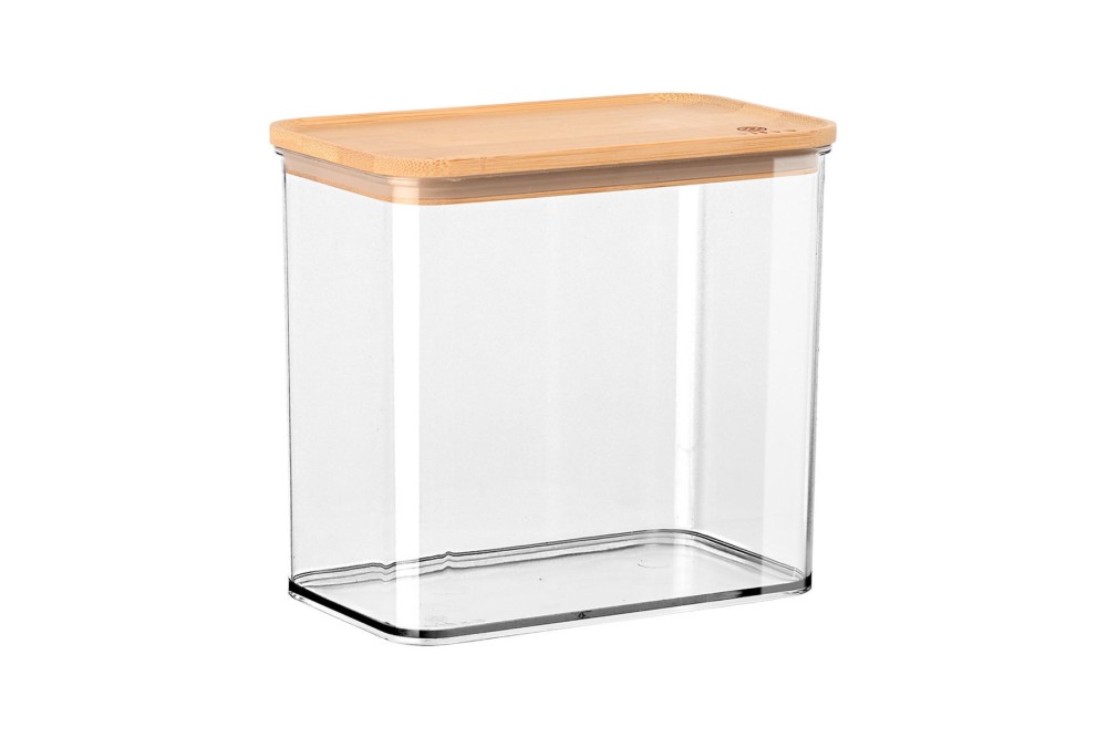 ESTIA ΔΟΧΕΙΟ ΑΠΟΘΗΚΕΥΣΗΣ BAMBOO ESSENTIALS ΠΛΑΣΤΙΚΟ 1650ml ΣΤΟΙΒΑΖΟΜΕΝΟ