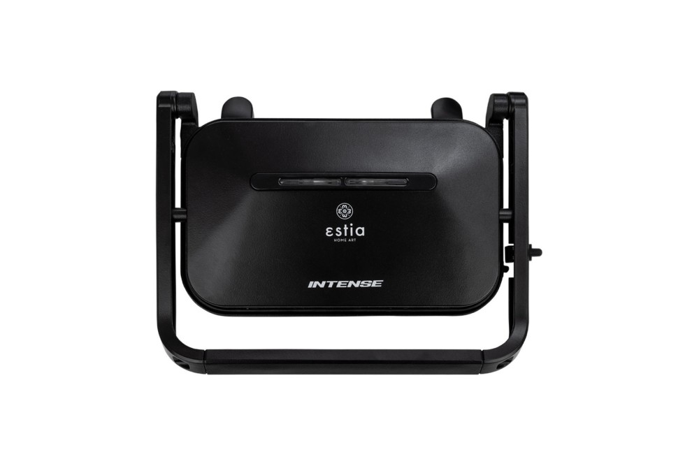 ESTIA ΤΟΣΤΙΕΡΑ INTENSE DARK 2 ΘΕΣΕΩΝ 1300w ΜΕ ΑΝΤΙΚΟΛΛΗΤΙΚΕΣ ΠΛΑΚΕΣ ΜΑΤ