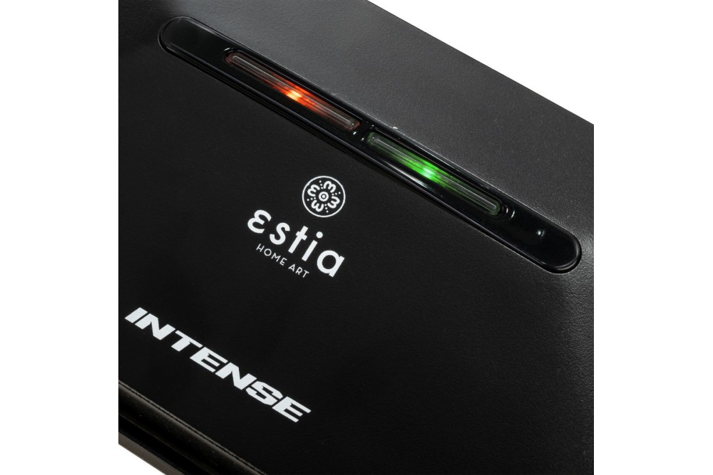 ESTIA ΤΟΣΤΙΕΡΑ INTENSE DARK 2 ΘΕΣΕΩΝ 1300w ΜΕ ΑΝΤΙΚΟΛΛΗΤΙΚΕΣ ΠΛΑΚΕΣ ΜΑΤ