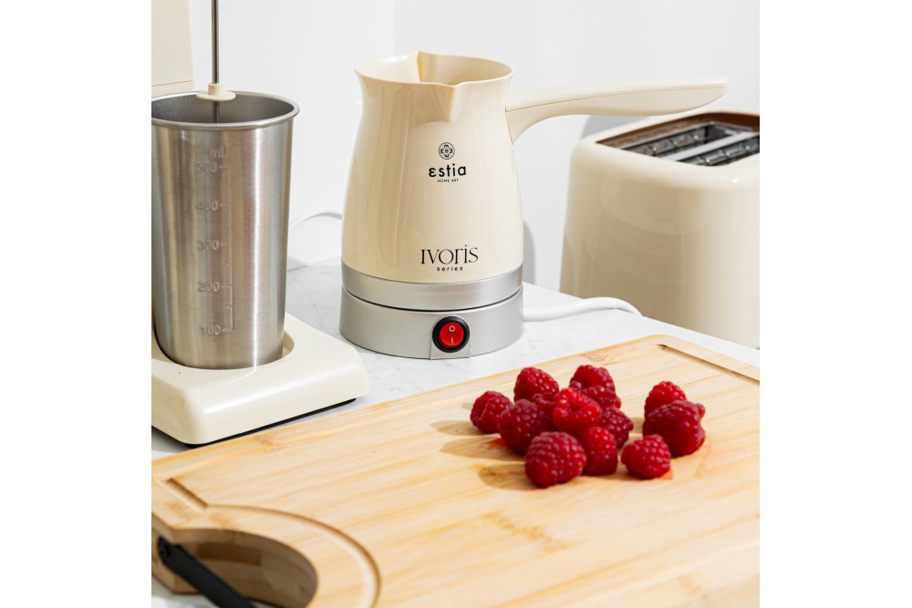 ESTIA ΗΛΕΚΤΡΙΚΟ ΜΠΡΙΚΙ IVORIS 800w ΜΕ ΑΠΟΣΠΩΜΕΝΗ ΒΑΣΗ 360°