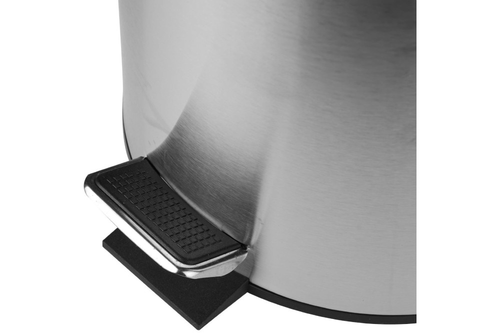 ESTIA ΧΑΡΤΟΔΟΧΕΙΟ ΜΠΑΝΙΟΥ CLASSIC ΑΝΟΞΕΙΔΩΤΟ SOFT CLOSE 5lt ΜΑΤ ΙΝΟΞ