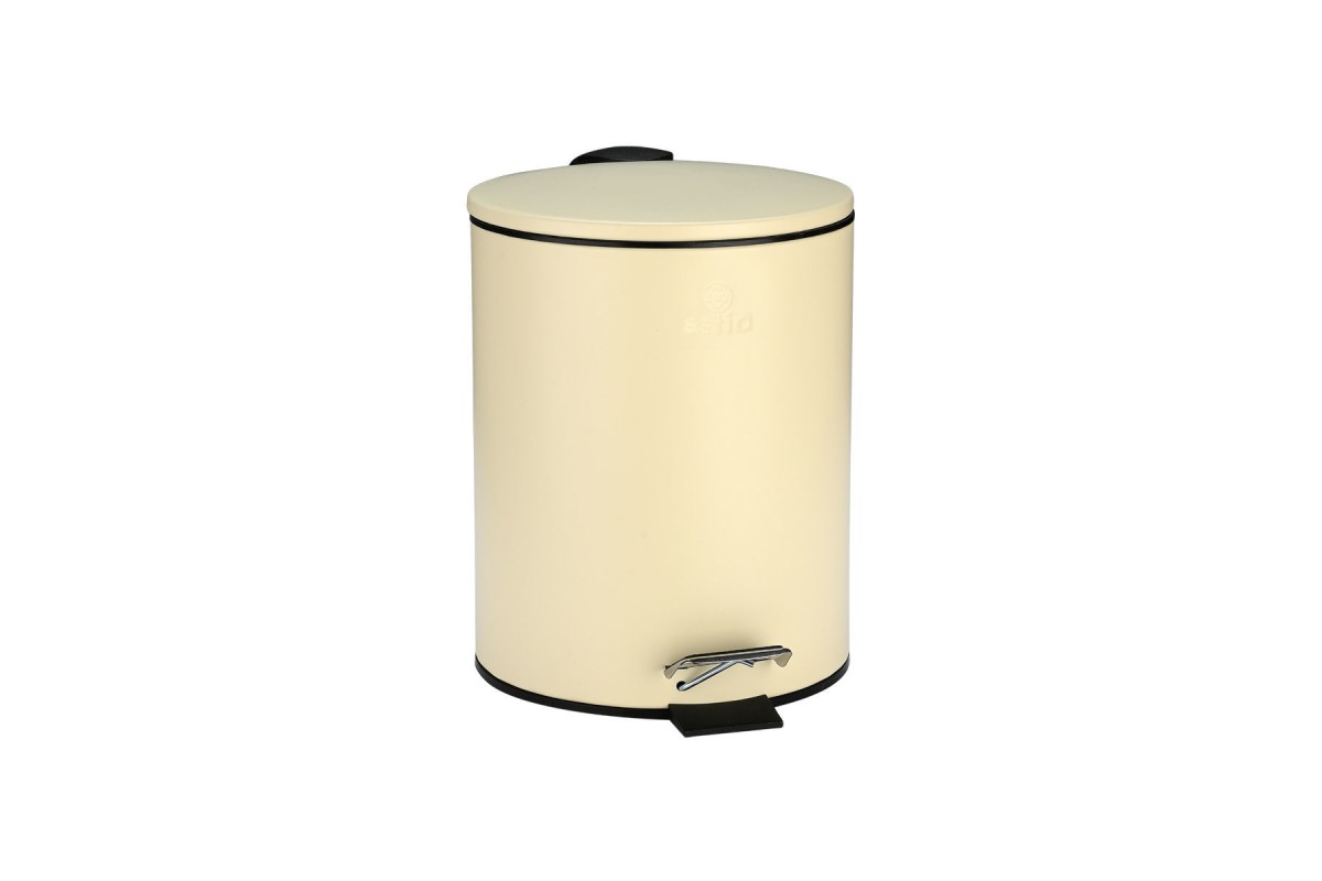 ESTIA ΧΑΡΤΟΔΟΧΕΙΟ ΜΠΑΝΙΟΥ CLASSIC SOFT CLOSE 5lt ΜΑΤ IVORY