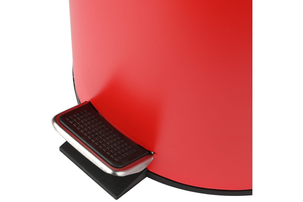 ESTIA ΧΑΡΤΟΔΟΧΕΙΟ ΜΠΑΝΙΟΥ CLASSIC SOFT CLOSE 5lt ΜΑΤ KOKKINO