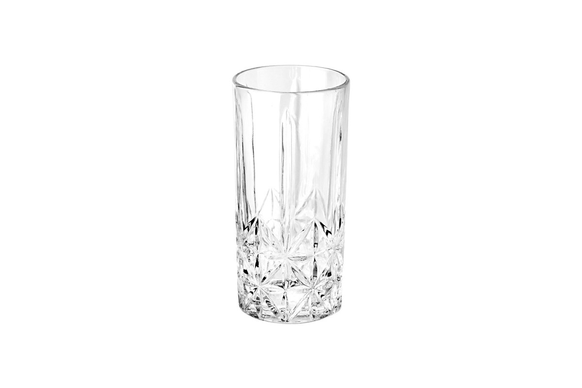 ESTIA ΠΟΤΗΡΙ ΝΕΡΟΥ HOBSTAR ΓΥΑΛΙΝΟ 385ml ΣΕΤ 8 ΤΕΜ