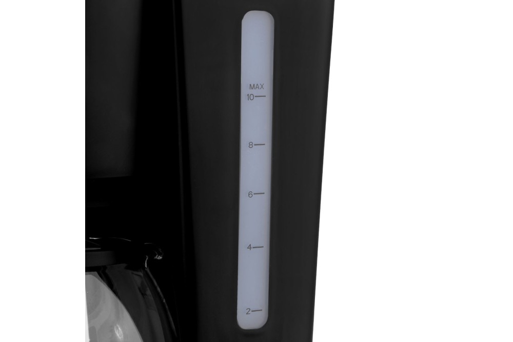 ESTIA ΚΑΦΕΤΙΕΡΑ ΦΙΛΤΡΟΥ INTENSE DARK ΠΛΑΣΤΙΚΗ 1000w ΜΕ ΓΥΑΛΙΝΗ ΚΑΝΑΤΑ 1.25lt ΜΑΤ