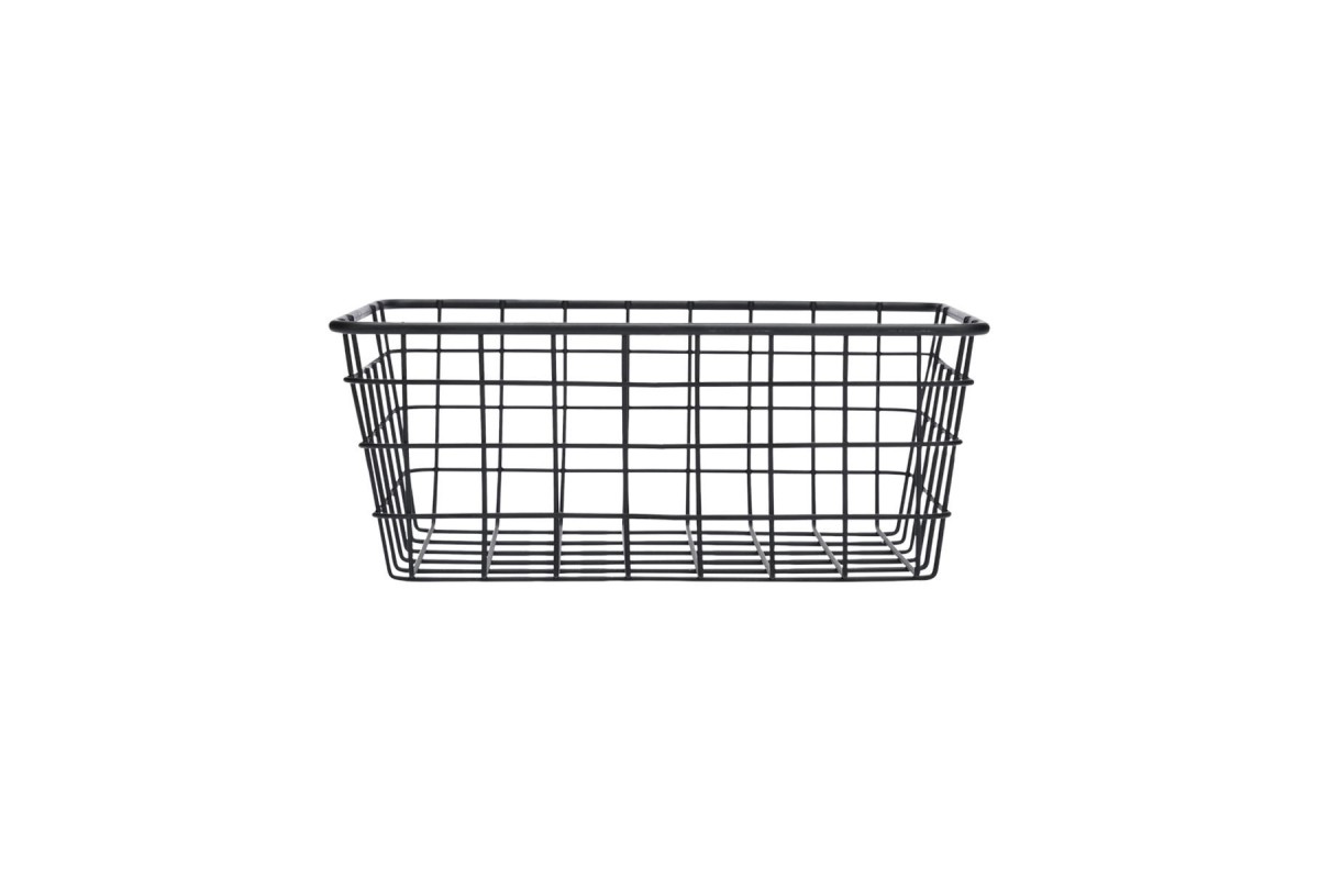 ESTIA ΚΑΛΑΘΙ ΟΡΓΑΝΩΣΗΣ ΜΕΤΑΛΛΙΚΟ 22x16x12cm ΜΑΥΡΟ ESTIA ΚΑΛΑΘΙ ΟΡΓΑΝΩΣΗΣ ΜΕΤΑΛΛΙΚΟ 22x16x12cm ΜΑΥΡΟ
