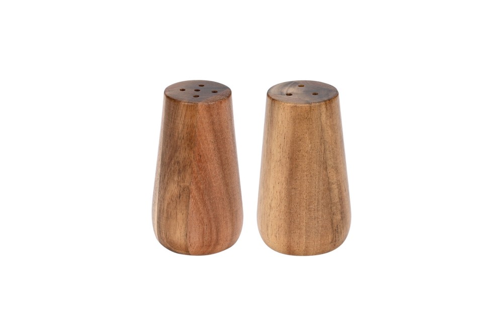 ESTIA ΔΟΧΕΙΑ ΓΙΑ ΑΛΑΤΙ & ΠΙΠΕΡΙ ALLURE ΞΥΛΙΝΑ ΣΕΤ 2 ΤΕΜ