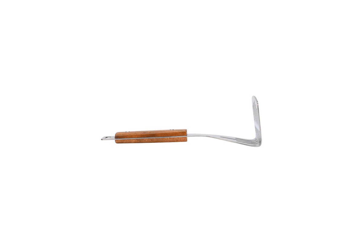 ESTIA ΠΡΕΣΑ ΠΑΤΑΤΑΣ ALLURE ΑΝΟΞΕΙΔΩΤΗ 24cm ΜΕ ΞΥΛΙΝΗ ΛΑΒΗ