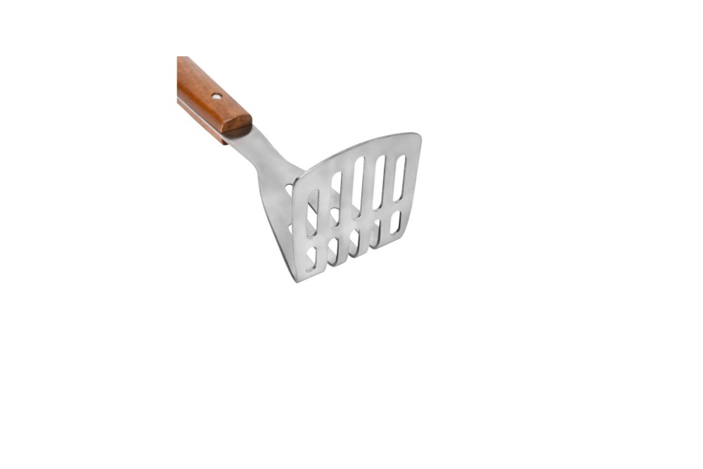 ESTIA ΠΡΕΣΑ ΠΑΤΑΤΑΣ ALLURE ΑΝΟΞΕΙΔΩΤΗ 24cm ΜΕ ΞΥΛΙΝΗ ΛΑΒΗ