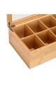 ESTIA ΚΟΥΤΙ ΑΠΟΘΗΚΕΥΣΗΣ ΒΑΜΒΟΟ 8 ΘΗΚΕΣ 31x19x9cm ΜΕ ΚΑΠΑΚΙ ESTIA ΚΟΥΤΙ ΑΠΟΘΗΚΕΥΣΗΣ ΒΑΜΒΟΟ 8 ΘΗΚΕΣ 31x19x9cm ΜΕ ΚΑΠΑΚΙ