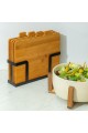 ESTIA ΣΕΤ ΕΠΙΦΑΝΕΙΕΣ ΚΟΠΗΣ BAMBOO ESSENTIALS 5 ΤΕΜ ΜΕ ΜΑΥΡΗ ΜΕΤΑΛΛΙΚΗ ΒΑΣΗ ESTIA ΣΕΤ ΕΠΙΦΑΝΕΙΕΣ ΚΟΠΗΣ BAMBOO ESSENTIALS 5 ΤΕΜ ΜΕ ΜΑΥΡΗ ΜΕΤΑΛΛΙΚΗ ΒΑΣΗ