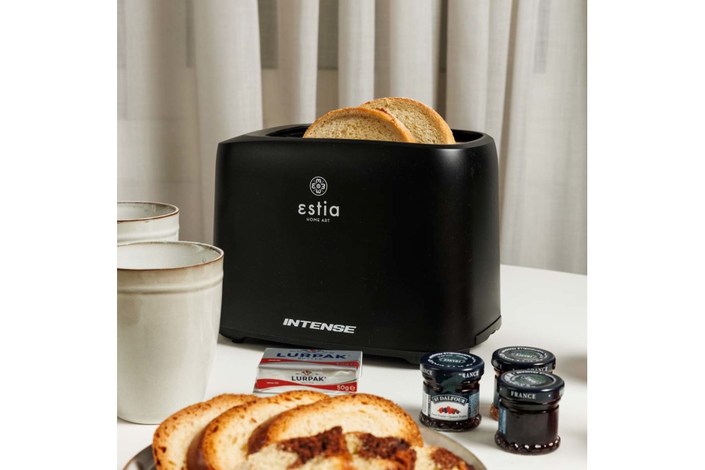 ESTIA ΦΡΥΓΑΝΙΕΡΑ INTENSE DARK 2 ΘΕΣΕΩΝ ΜΕ 7 ΕΠΙΠΕΔΑ ΨΗΣΙΜΑΤΟΣ 700w ΜΑΤ