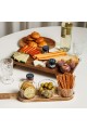 ESTIA ΓΥΑΛΙΝΑ ΜΠΩΛ ΣΕΡΒΙΡΙΣΜΑΤΟΣ ALLURE ΜΕ ΒΑΣΗ 4 ΤΕΜ 42.2x10x6.7cm