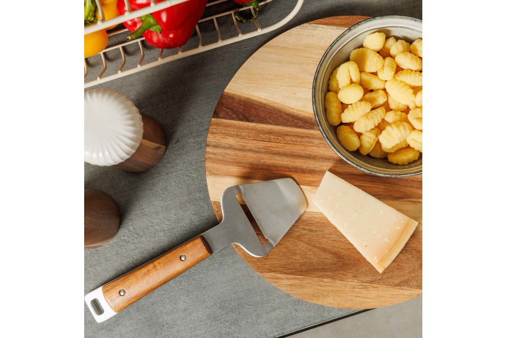 ESTIA ΚΟΠΤΗΣ ΤΥΡΙΟΥ ALLURE ΑΝΟΞΕΙΔΩΤΟΣ 24cm ΜΕ ΞΥΛΙΝΗ ΛΑΒΗ