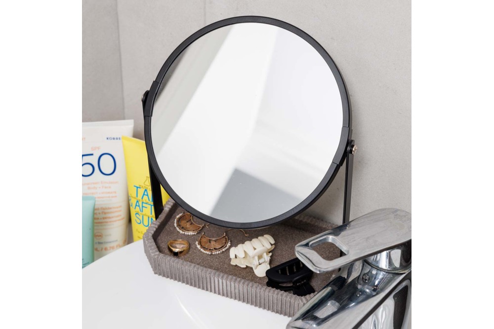 ESTIA ΚΑΘΡΕΦΤΗΣ ΕΠΙΤΡΑΠΕΖΙΟΣ WIRE ME ΒΑΣΗ ΡΗΤΙΝΗΣ 17.5x10x24cm