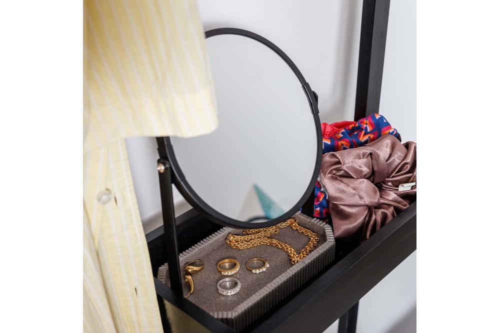 ESTIA ΚΑΘΡΕΦΤΗΣ ΕΠΙΤΡΑΠΕΖΙΟΣ WIRE ME ΒΑΣΗ ΡΗΤΙΝΗΣ 17.5x10x24cm