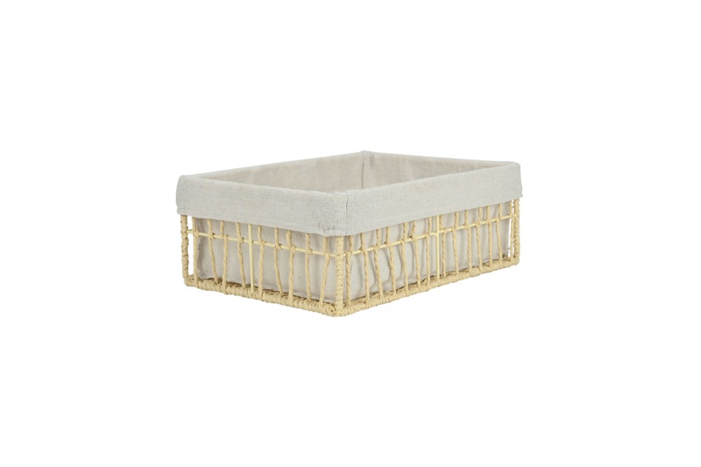 ESTIA ΚΑΛΑΘΙ ΑΠΟΘΗΚΕΥΣΗΣ & ΟΡΓΑΝΩΣΗΣ NEST 32×24×12cm ΜΠΕΖ