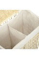 ESTIA ΚΑΛΑΘΙ ΑΠΛΥΤΩΝ NEST 37x22x55cm 2 ΘΕΣΕΩΝ ΜΠΕΖ