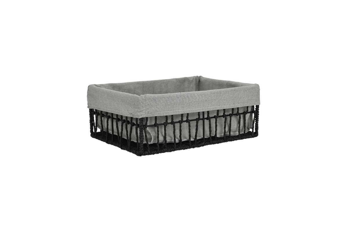 ESTIA ΚΑΛΑΘΙ ΑΠΟΘΗΚΕΥΣΗΣ & ΟΡΓΑΝΩΣΗΣ NEST 32×24×12cm ΜΑΥΡΟ