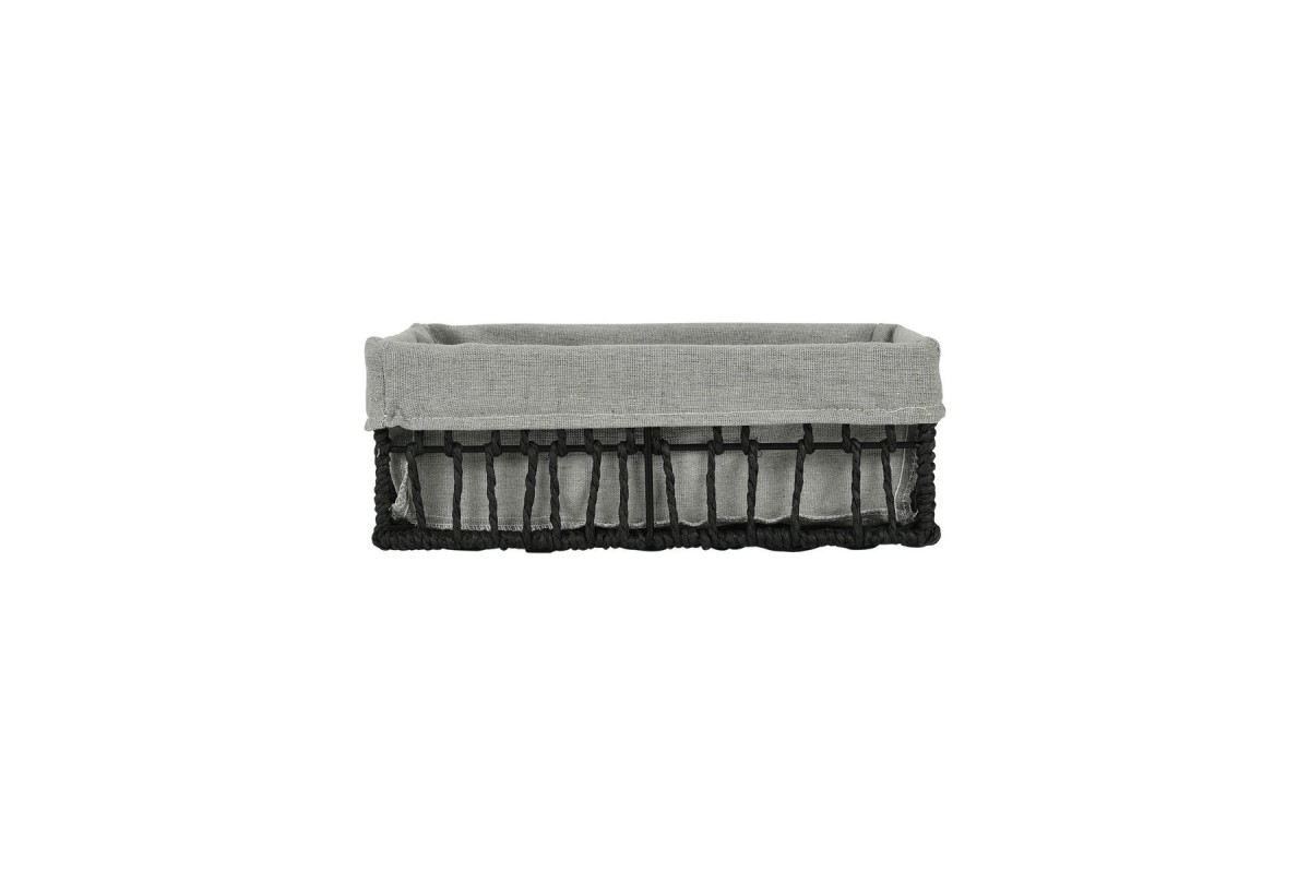 ESTIA ΚΑΛΑΘΙ ΑΠΟΘΗΚΕΥΣΗΣ & ΟΡΓΑΝΩΣΗΣ NEST 28×20×10cm ΜΑΥΡΟ ESTIA ΚΑΛΑΘΙ ΑΠΟΘΗΚΕΥΣΗΣ & ΟΡΓΑΝΩΣΗΣ NEST 28×20×10cm ΜΑΥΡΟ